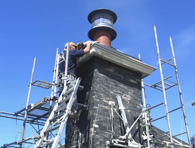 Sturdy chimney crown finished by Watertown Chimney Sweep in Watertown, CT