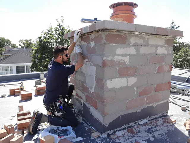Advanced chimney repair process by Watertown Chimney Sweep in Watertown, CT
