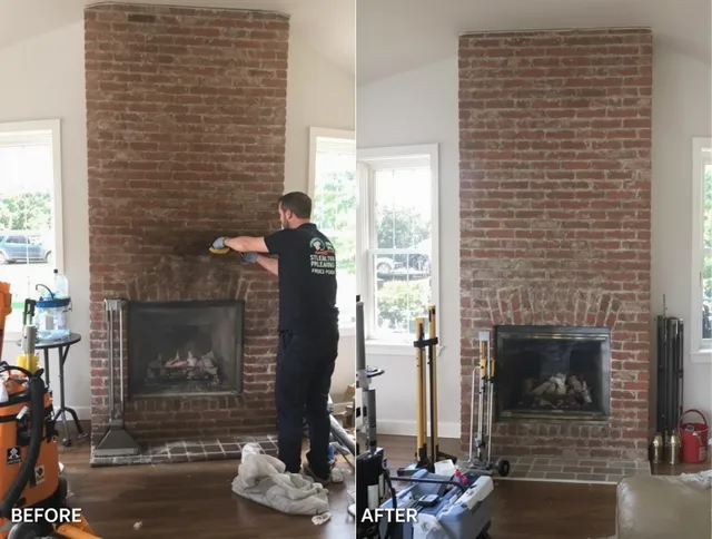 Finished chimney sweeping service by Watertown Chimney Sweep in Watertown, CT