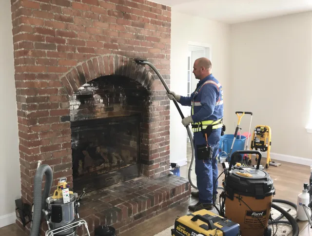 Watertown Chimney Sweep expert performing detailed chimney sweep in Watertown, CT