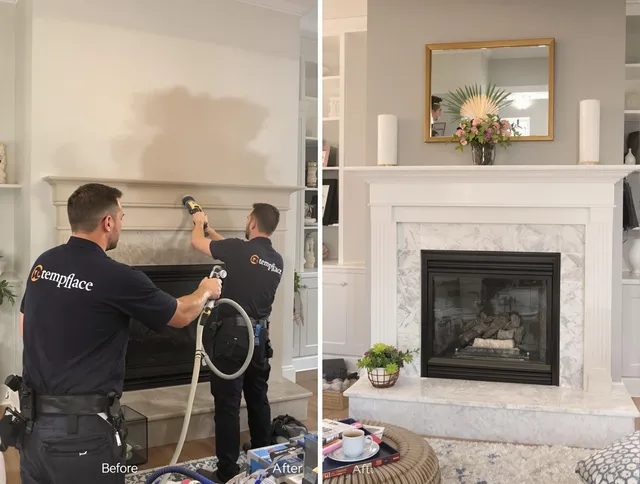 Professional soot removal by Watertown Chimney Sweep team in Watertown, CT